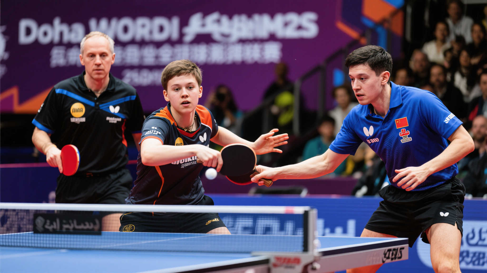 多哈世乒赛燃爆全场，热血沸腾！